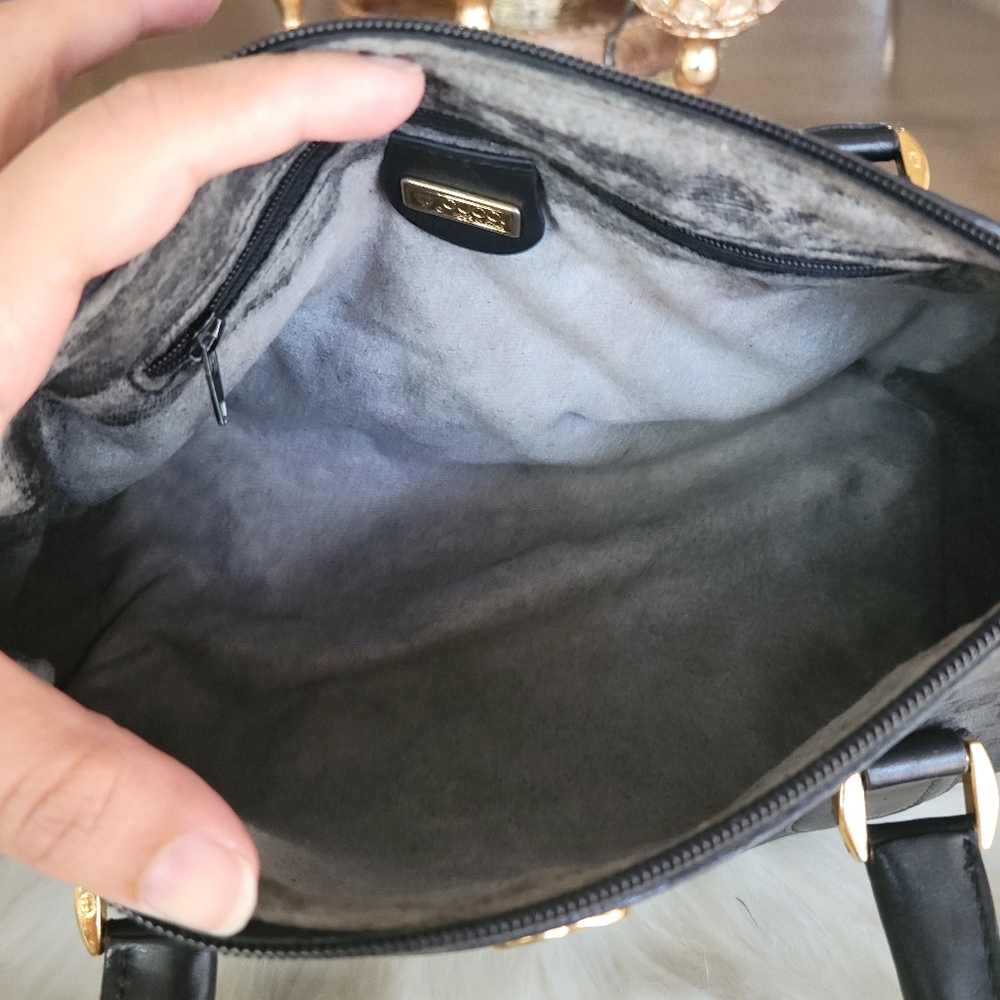 100% Authentic Gucci vintage web sherry line Boston bag - Picture 9 of 16